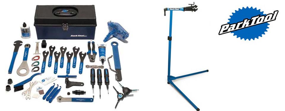 We have the highest quality Park Tool professional bike tools available to you when building up your bike and dismantling it for your journey home.