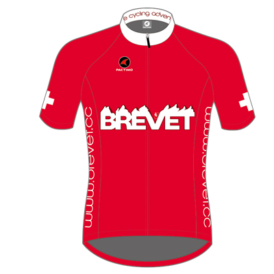 Brevet Cycle Clothing Mens Ascent Short Sleeve Jersey