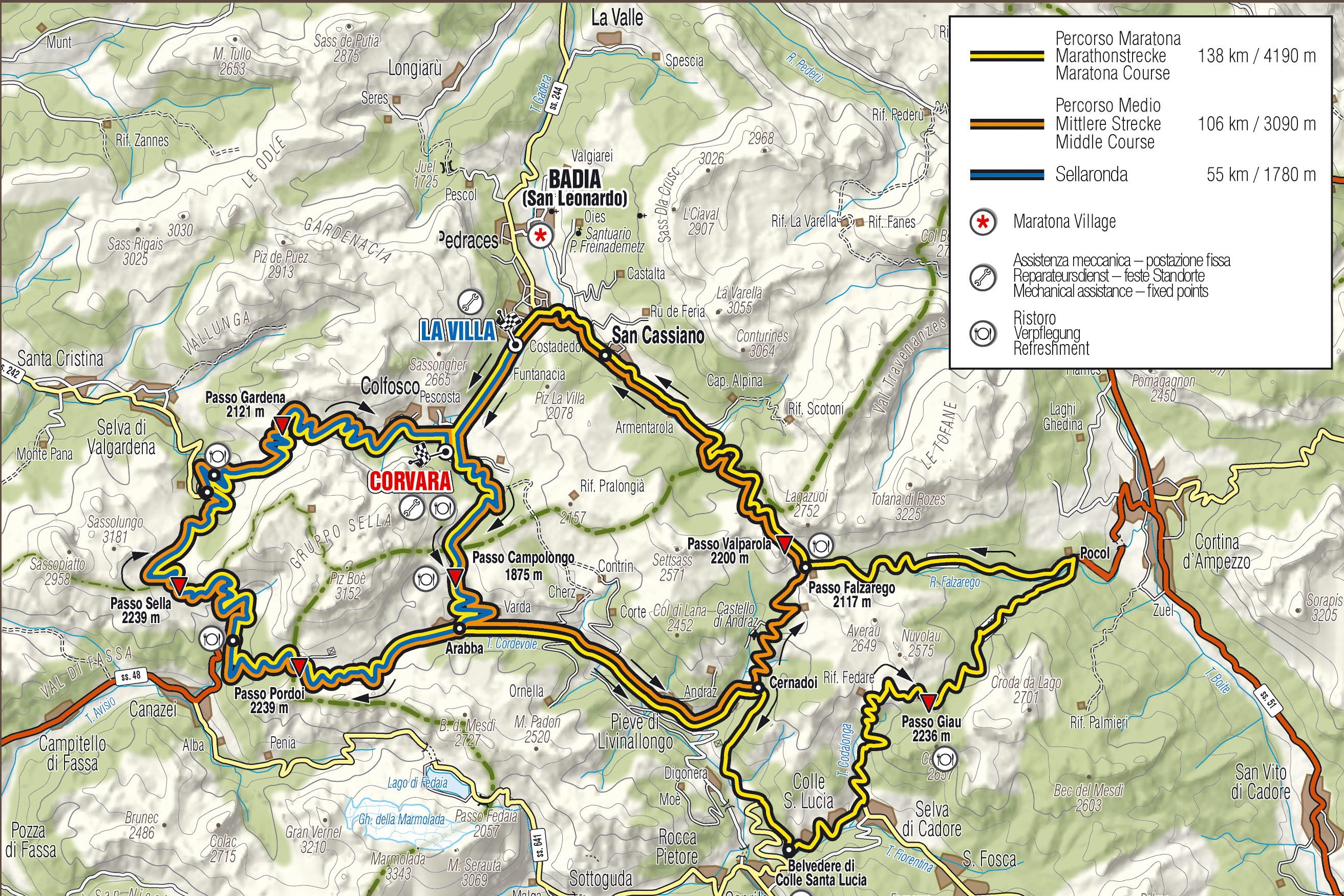 Brevet Road Book - Maratona dles Dolomites