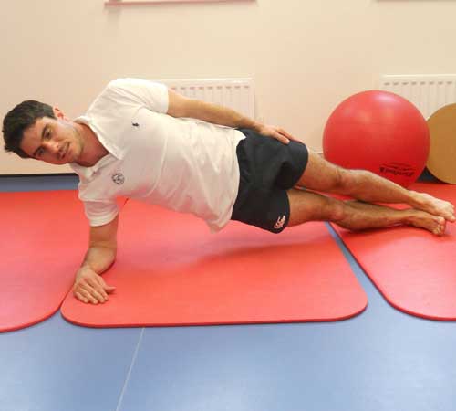 Core Exercises for Cycling - Side Plank