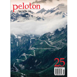 Front Cover Peloton Magazine Alpenbrevet 2013 Brevet Cycling Holiday Review