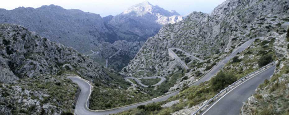 Sa Calobra hairpins